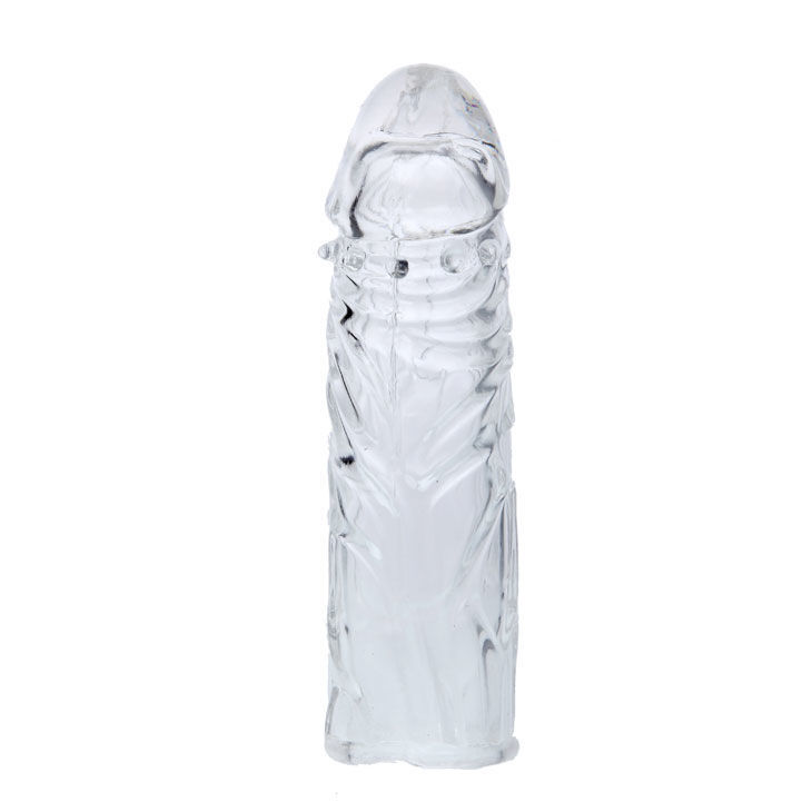 BAILE - FUNDA TRANSPARENTE PARA EL PENE EN SILICONA 13 CM - Imagen 2