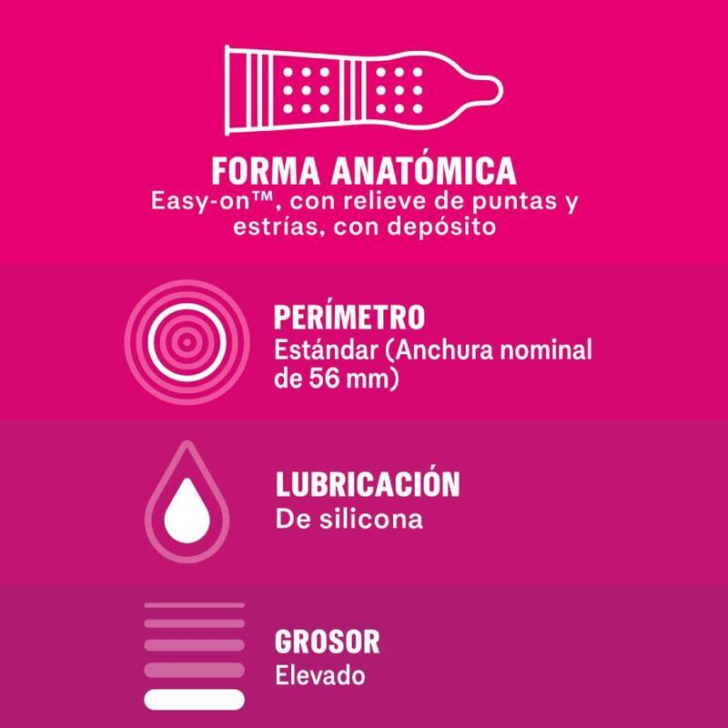 DUREX - DAME PLACER 12 UNIDADES - Imagen 3