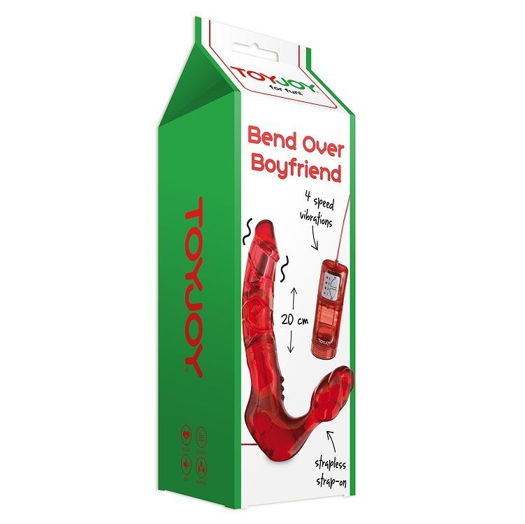 TOYJOY - ARNÉS DOBLE PENETRACIÓN SIN CORREAS CON VIBRADOR - Imagen 2