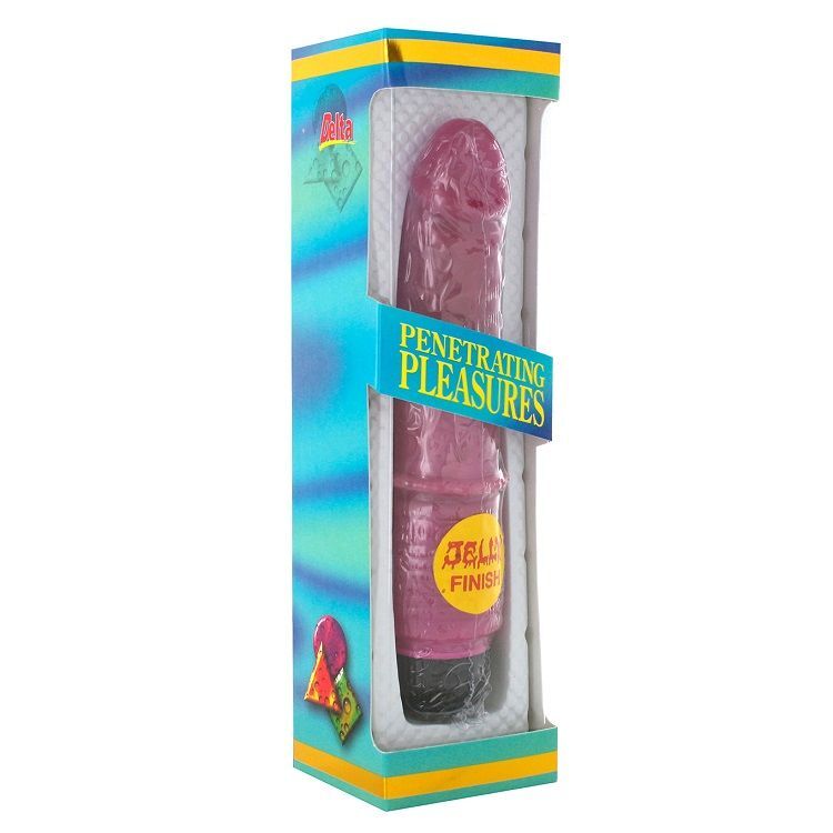 SEVEN CREATIONS - JELLY LILA VIBRATOR FLEX - Imagen 2