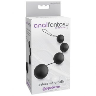 ANAL FANTASY – BOLAS ANALES VIBRADORAS SIN PILAS CON CUERDA DE SEGURIDAD