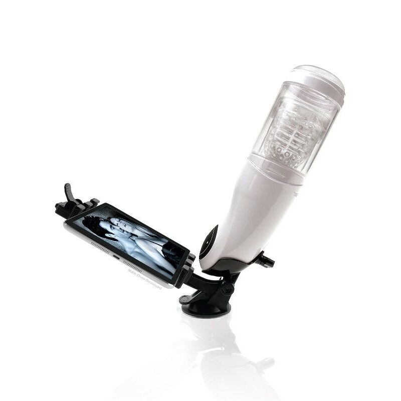 EXTREME TOYZ - PDX MEGA BATOR USB MASTURBADOR MASCULINO VAGINA BLANCO - Imagen 3