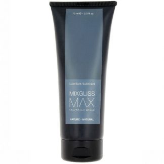 MIXGLISS - MAX LUBRICANTE ANAL BASE AGUA NATURAL 70 ML