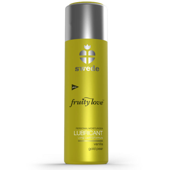SWEDE - FRUITY LOVE LUBRICANTE MANZANA GOLDEN Y VAINILLA 100 ML - Imagen 2