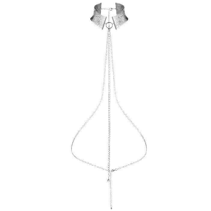 BIJOUX - DÉSIR MÉTALLIQUE COLLAR METLICO PLATEADO - Imagen 2