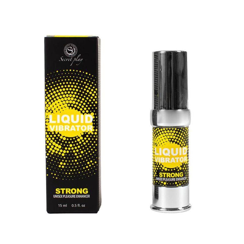 SECRETPLAY - VIBRADOR LÍQUIDO ESTIMULADOR UNISEX STRONG 15 ML - Imagen 5