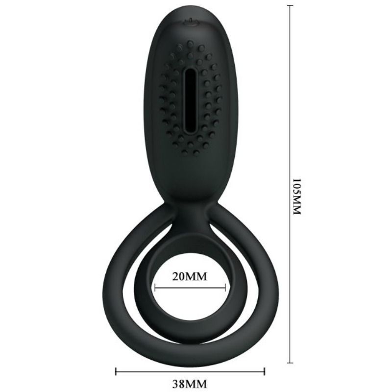 PRETTY LOVE - ESTHER ANILLO VIBRADOR CON ESTIMULADOR - Imagen 5
