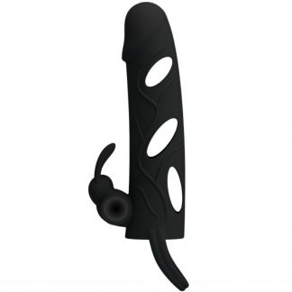 PRETTY LOVE - FUNDA SILICONA CON VIBRACIÓN 14 CM 1.0