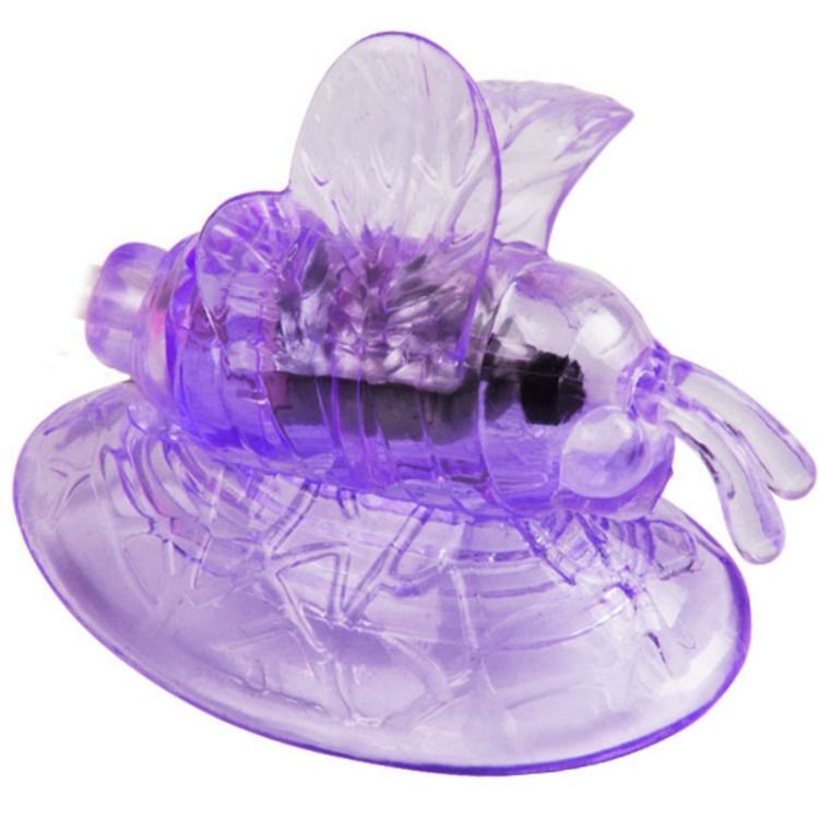 BAILE - MARIPOSA VIBRADORA ESTIMULACION CLITORIS LILA - Imagen 2