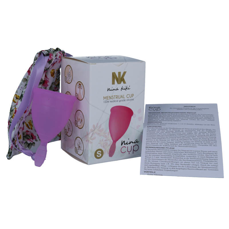 NINA KIKÍ - COPA MENSTRUAL LILA - TALLA S - Imagen 2