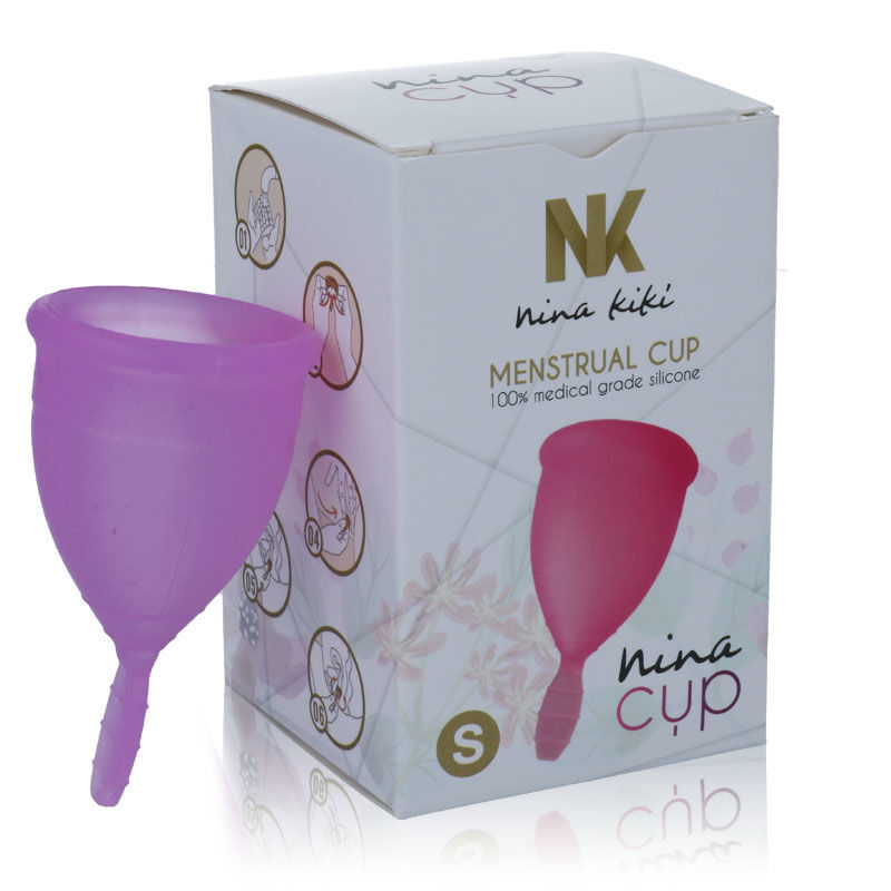 NINA KIKÍ - COPA MENSTRUAL LILA - TALLA S - Imagen 4