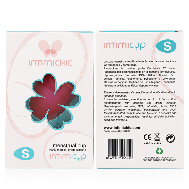 INTIMICHIC - COPA MENSTRUAL SILICONA MEDICA - TALLA L - Imagen 3