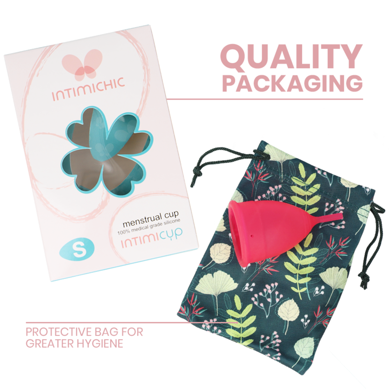 INTIMICHIC - COPA MENSTRUAL SILICONA MEDICA - TALLA L - Imagen 5