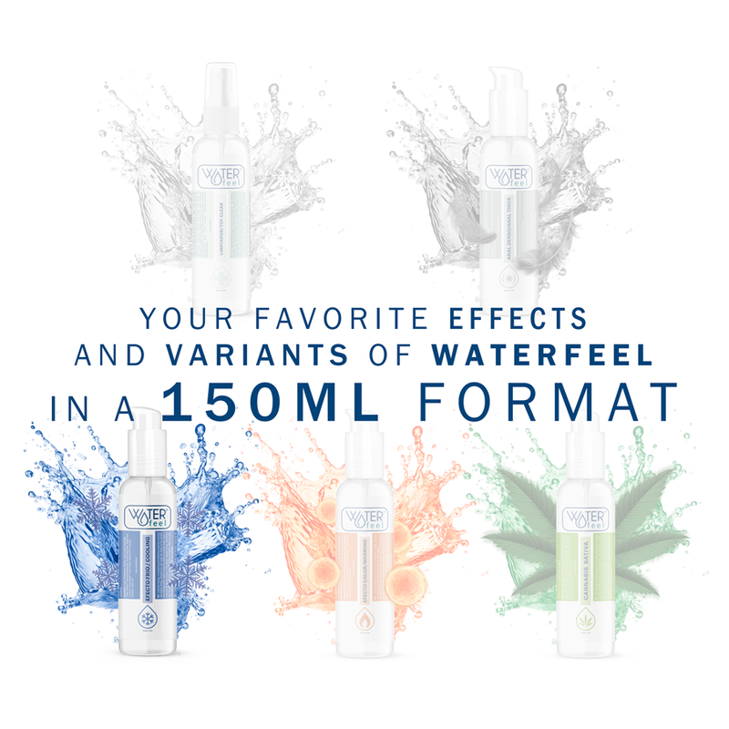 WATERFEEL - LUBRICANTE EFECTO FRIO 150 ML - Imagen 2