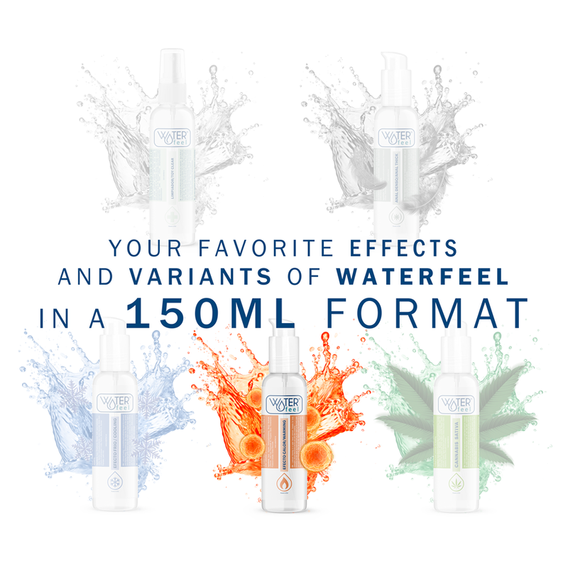 WATERFEEL - LUBRICANTE EFECTO CALOR 150 ML - Imagen 2