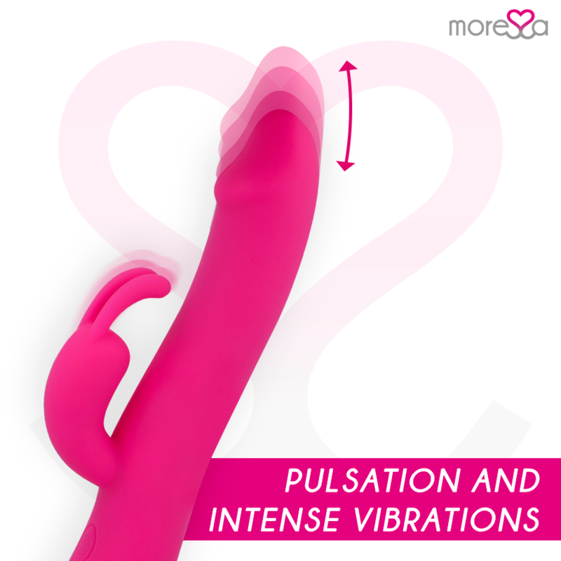 MORESSA - MOLLY IMPULSOR UP&DOWN Y POTENTE VIBRACIÓN PREMIUM SILICONE RECARGABLE - Imagen 3