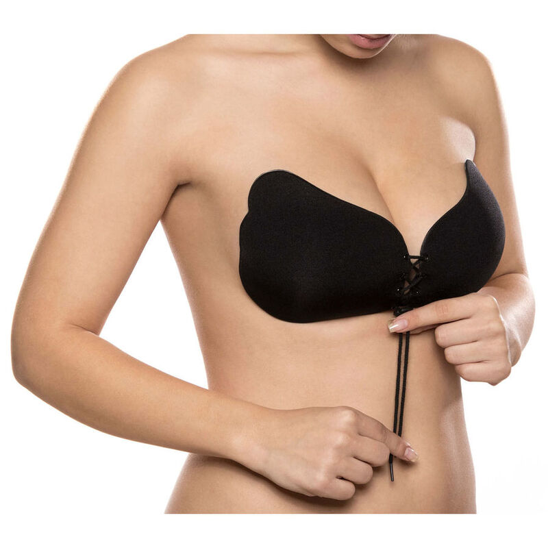 BYE-BRA - LACE-IT REALZADOR PUSH-UP NEGRO COPA C - Imagen 4