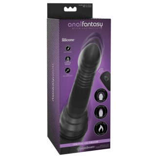 VIBRADOR ANAL RECARGABLE CON FUNCIÓN EMPUJE, CALOR Y CONTROL REMOTO