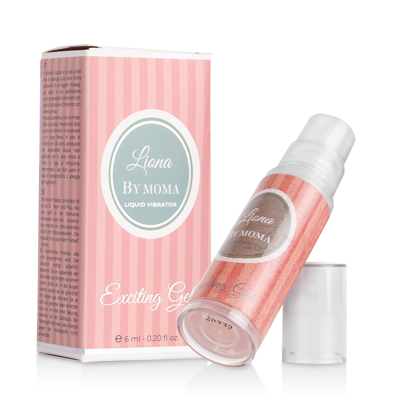 LIONA BY MOMA - VIBRADOR LIQUIDO EXCITING GEL 6 ML - Imagen 4