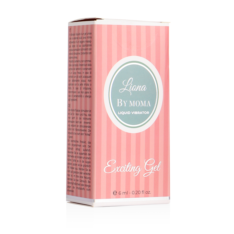 LIONA BY MOMA - VIBRADOR LIQUIDO EXCITING GEL 6 ML - Imagen 5