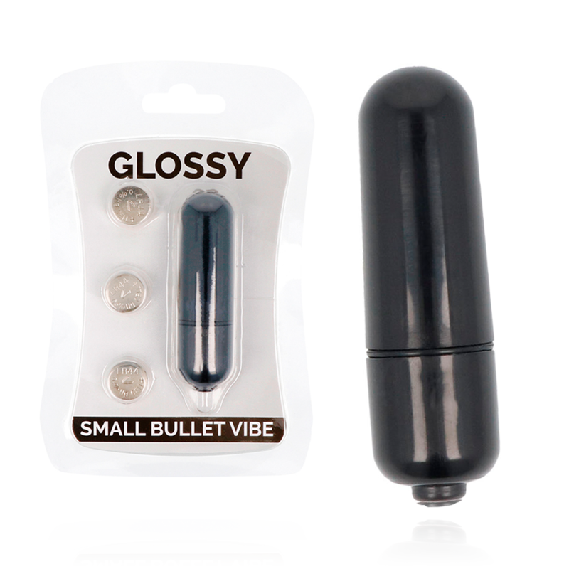 GLOSSY - SMALL BALA VIBRADORA NEGRO - Imagen 2