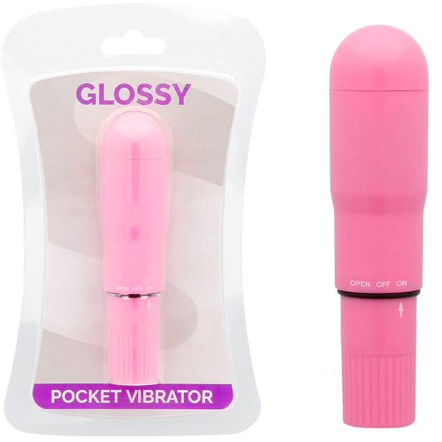 GLOSSY - POCKET VIBRADOR ROSA INTENSO - Imagen 2