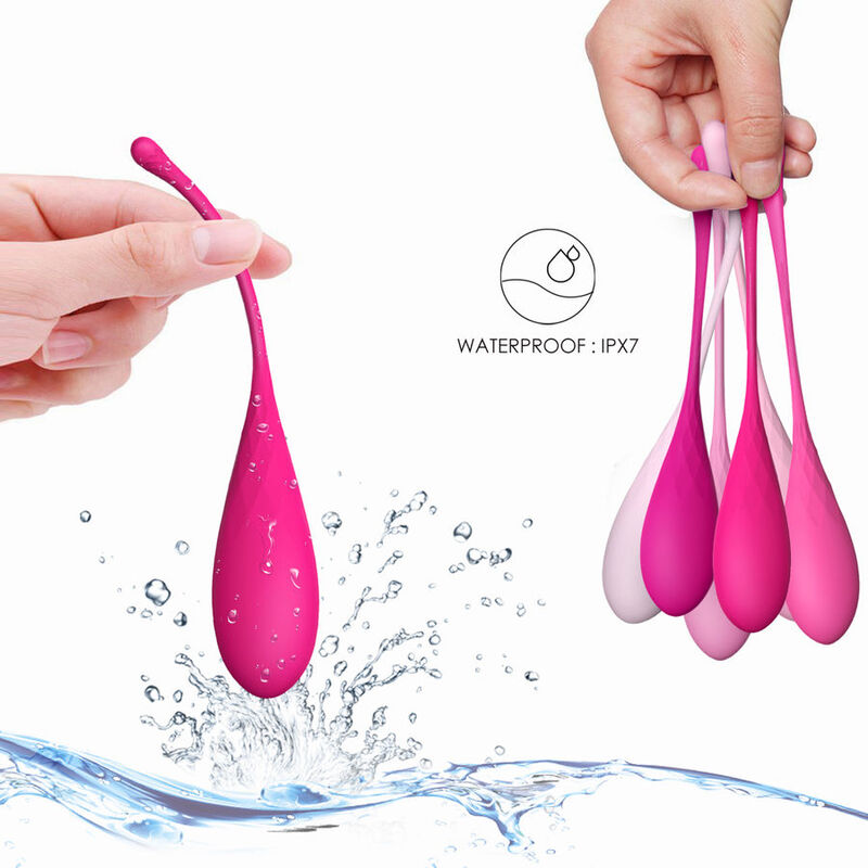 LESLIE - KEGEL FIT ENTREGADOR SUELO PELVICO 6 PESOS - Imagen 5