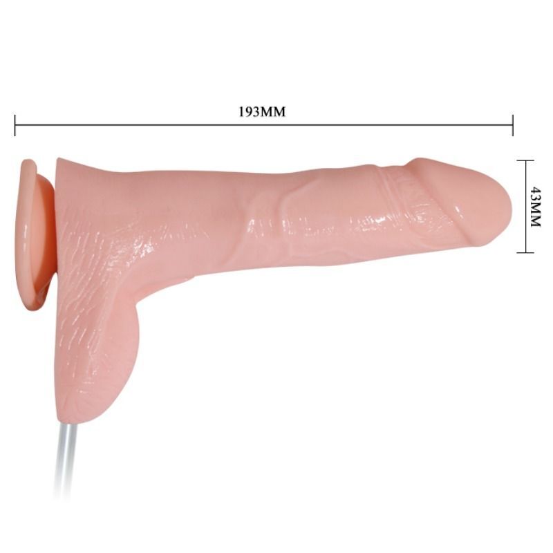 BAILE - WATERSPRAY VIBRATING AND EJACULATION FUNCTION PENIS - Imagen 2