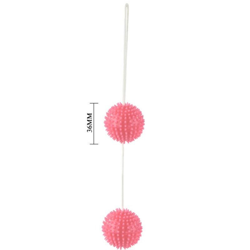 BAILE - A DEEPLY PLEASURE BOLAS TEXTURADAS ROSA 3.6 CM - Imagen 4