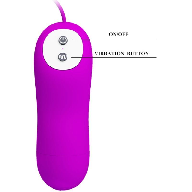 PRETTY LOVE - IRMA HUEVO VIBRADOR DOBLE - Imagen 5