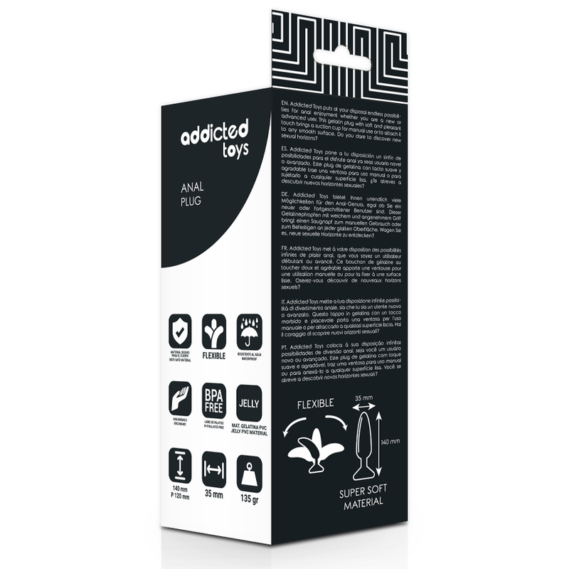 ADDICTED TOYS - ANAL PLUG 13.5 CM - Imagen 4