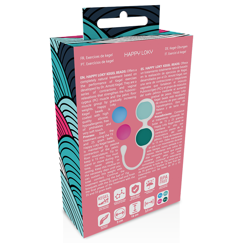 HAPPY LOKY - KEGEL BEADS ENTRENAMIENTO SUELO PELVICO - Imagen 4