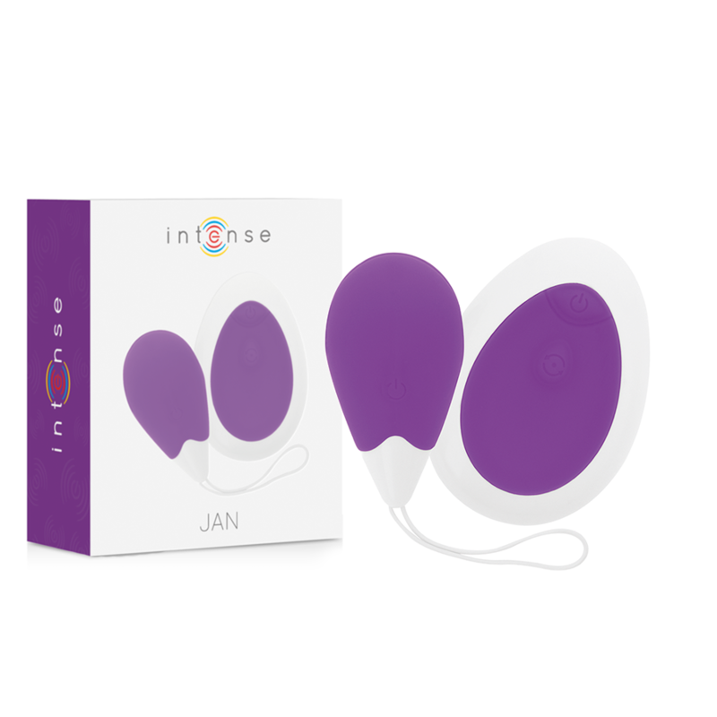 INTENSE - JAN HUEVO VIBRADOR CONTROL REMOTO LILA - Imagen 2