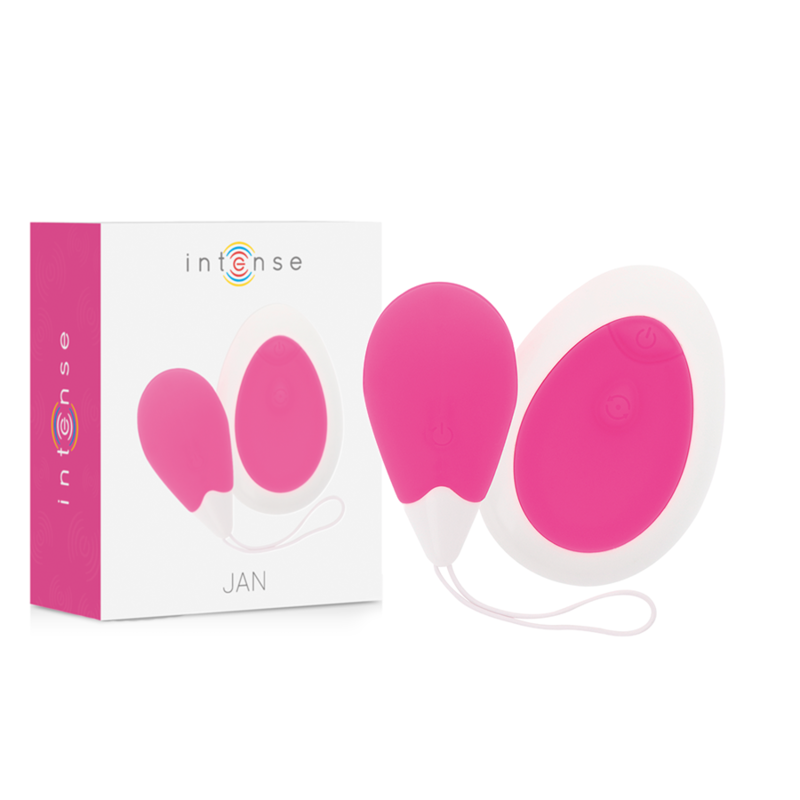 INTENSE - JAN HUEVO VIBRADOR CONTROL REMOTO ROSA - Imagen 2
