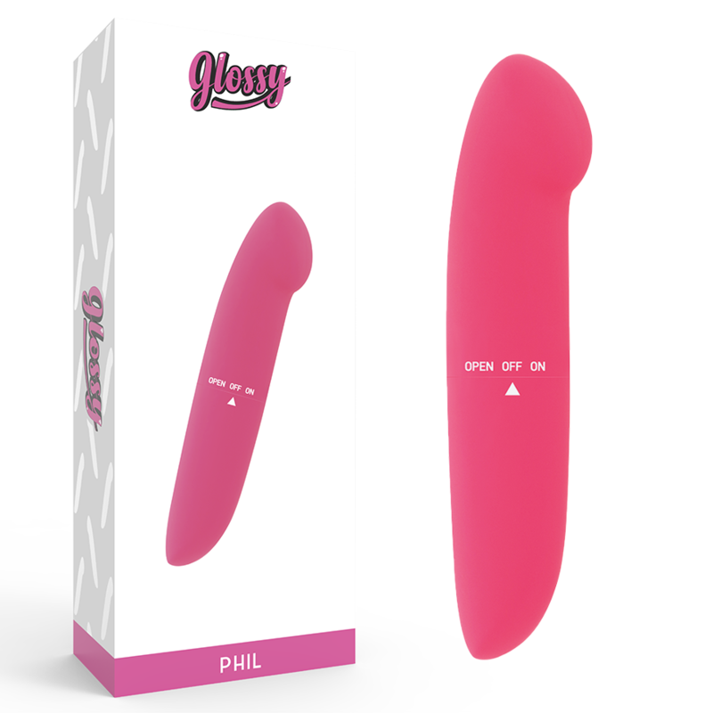 GLOSSY - PHIL VIBRADOR ROSA - Imagen 2