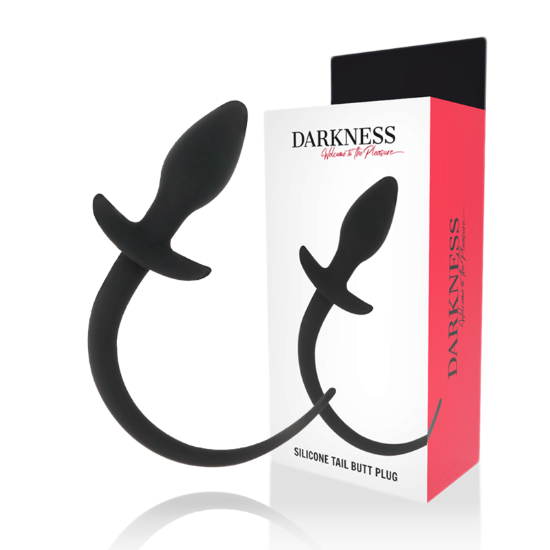 DARKNESS - PLUG ANAL 28 CM SILICONA NEGRO - Imagen 2