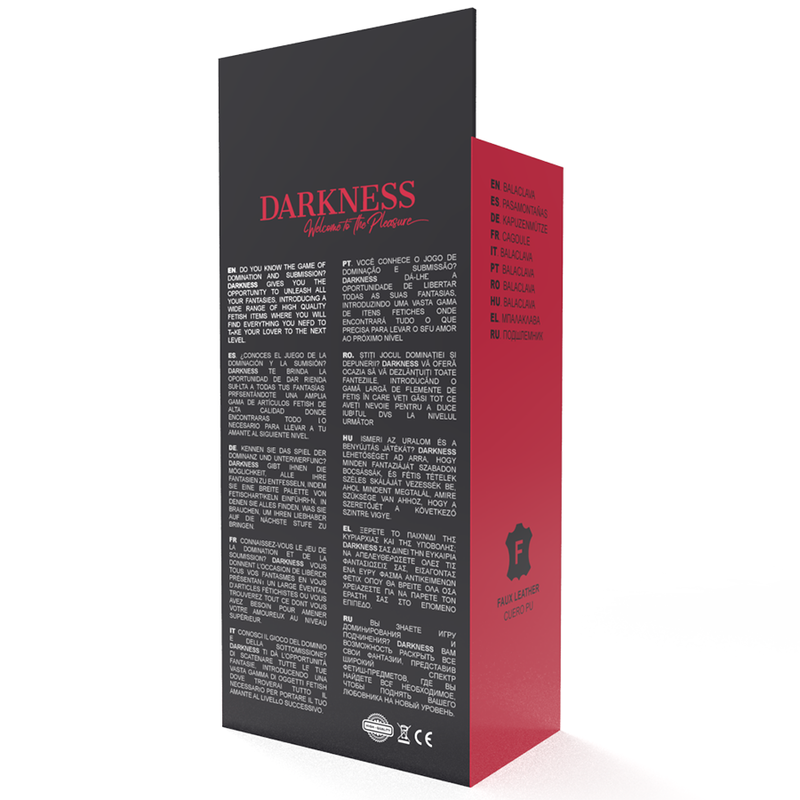 DARKNESS - SUBJUGATION MASCARA NEGRO - Imagen 5