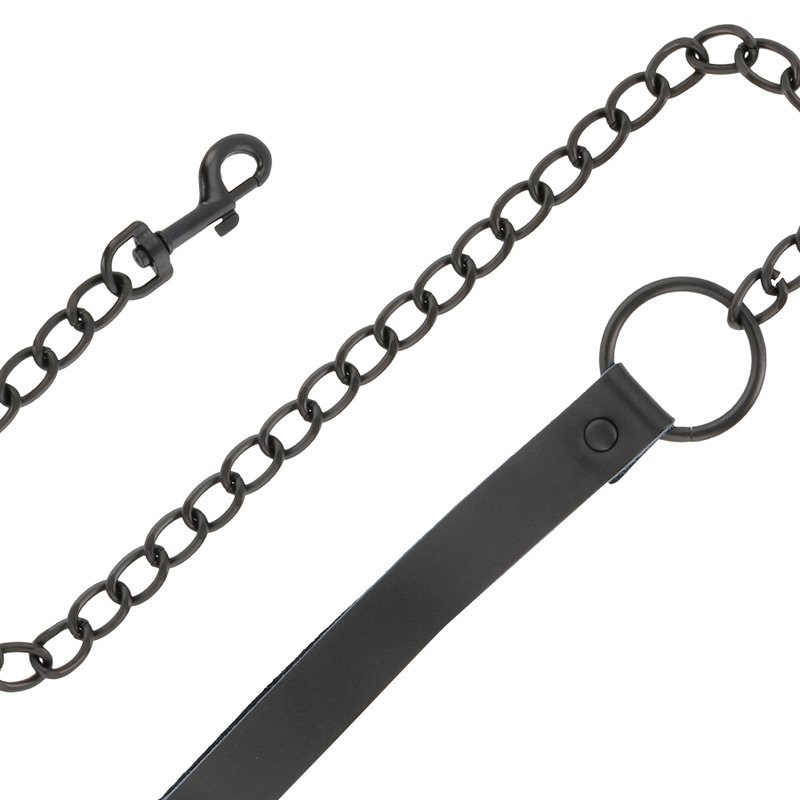 DARKNESS - COLLAR CON CADENA NEGRO - Imagen 4