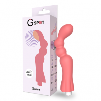 G-SPOT - GOHAN VIBRADOR PUNTO G LIGHT RED