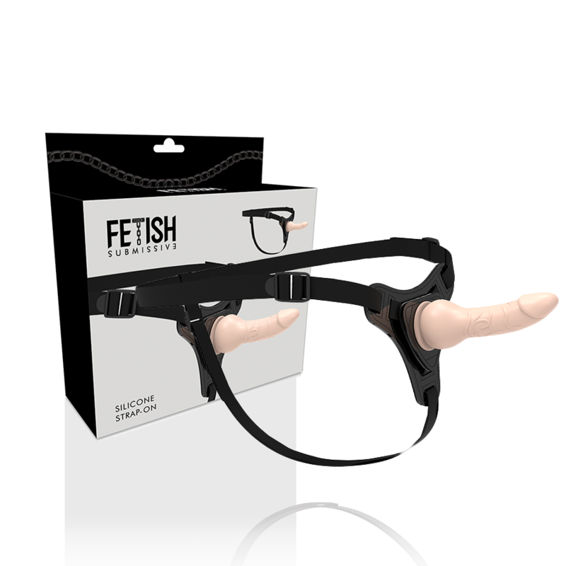 FETISH SUBMISSIVE HARNESS - SILICONA FLESH REALISTIC 16CM - Imagen 2