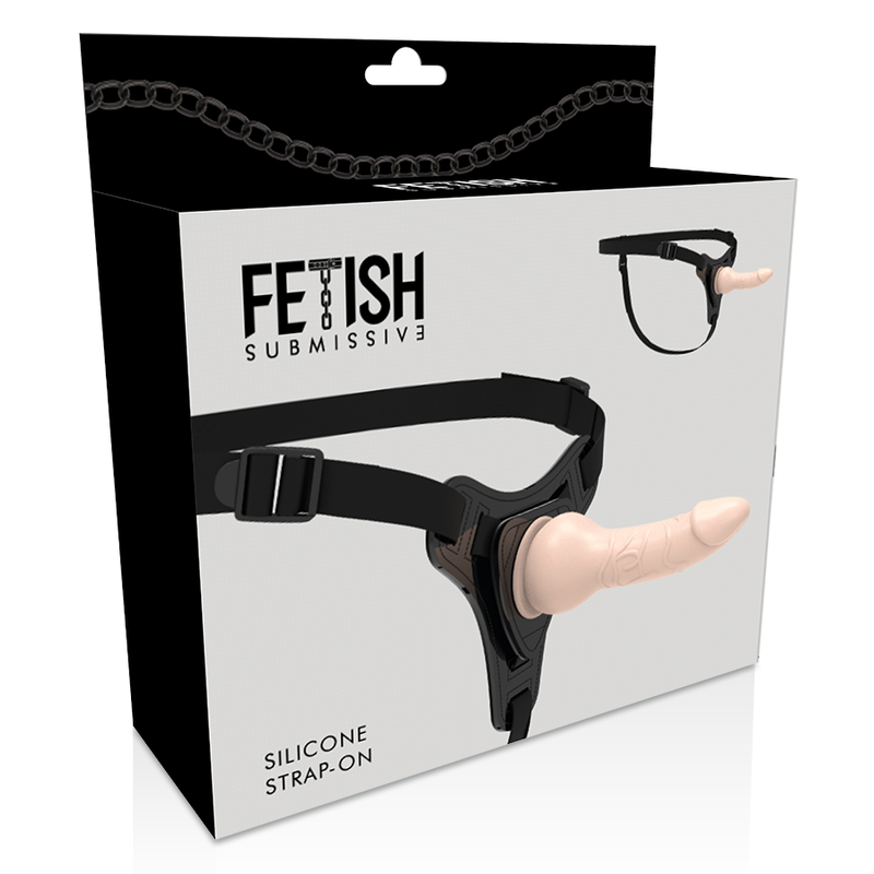 FETISH SUBMISSIVE HARNESS - SILICONA FLESH REALISTIC 16CM - Imagen 5