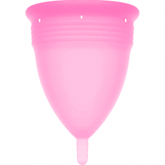 STERCUP - COPA MENSTRUAL FDA SILICONA ROSA - TALLA L