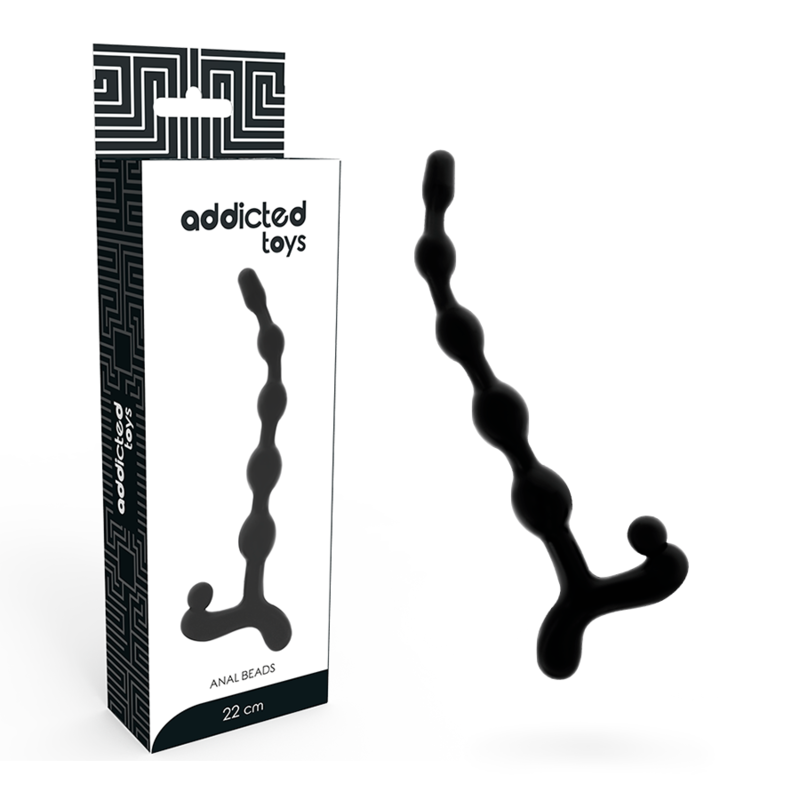 ADDICTED TOYS - BOLAS ANALES 22 CM NEGRO - Imagen 2