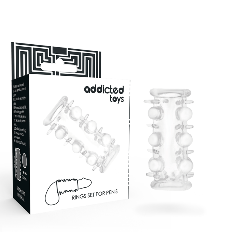 ADDICTED TOYS - FUNDA PENE CLEAR - Imagen 2