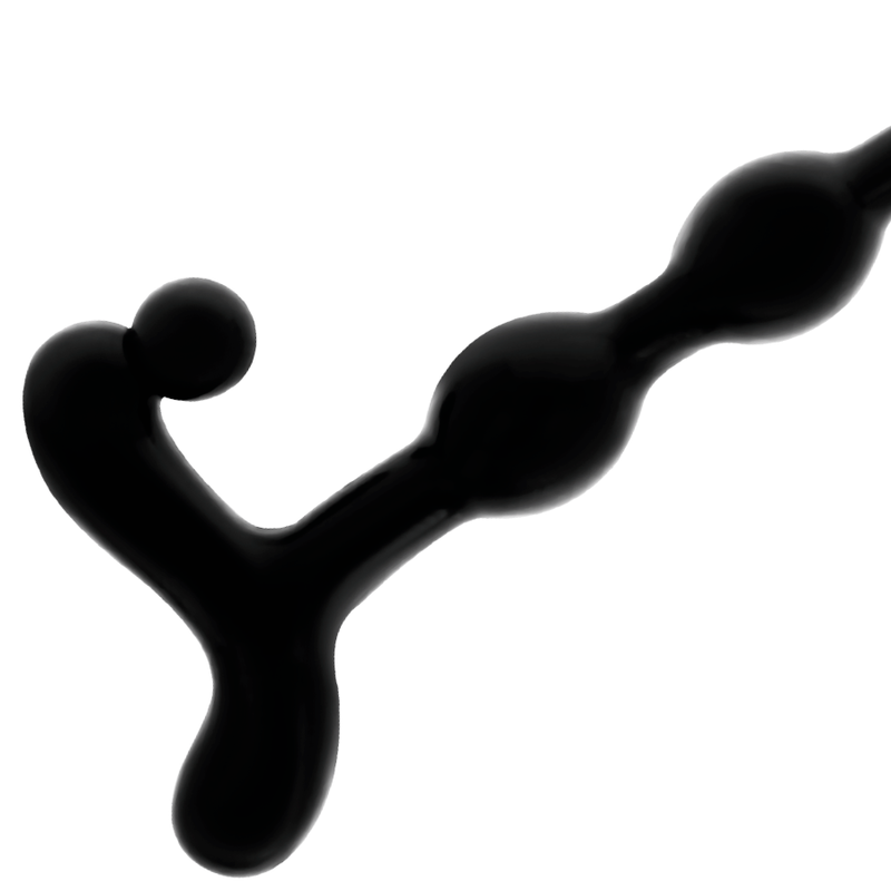 ADDICTED TOYS - BOLAS ANALES 22 CM NEGRO - Imagen 4