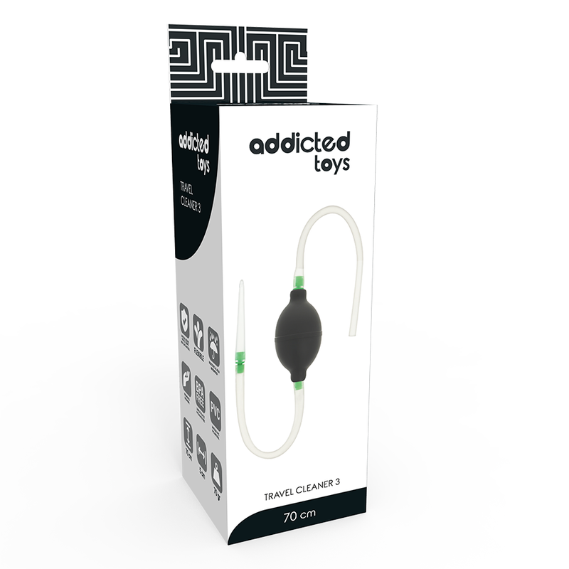 ADDICTED TOYS - KIT ENEMA NEGRO - Imagen 5