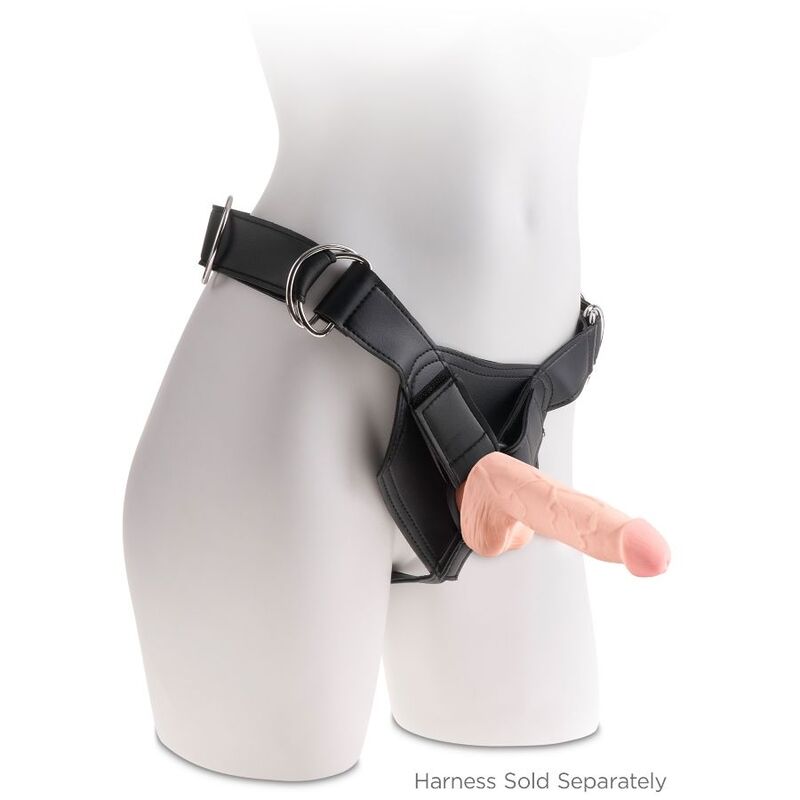 KING COCK - DILDO TRIPLE DENSIDAD 19 CM - Imagen 5