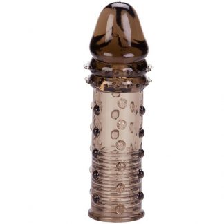 CALEXOTICS - EXTENSIÓN DE SILICONA PARA EL PENE NEGRO
