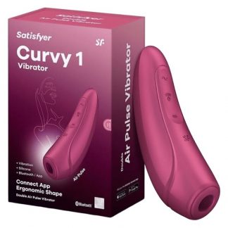 SATISFYER - CURVY 1 + ROJO ROSADO