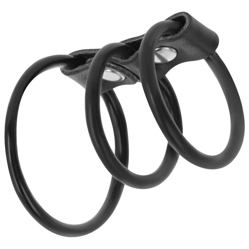 DARKNESS - SET DE 3 ANILLAS PENE FLEXIBLE - Imagen 2